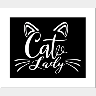 Cat Lady Posters and Art